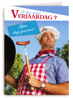 fijne dag gewenst met barbecue