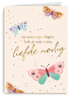 moederdag kaart extra liefde