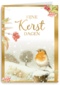 Kerstkaart marjolein bastin winter roodborstje