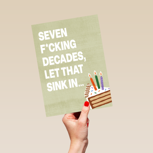 seven f cking decades let that sink in