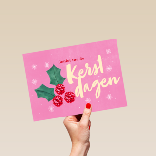 Geniet Van De Kerstdagen Goud