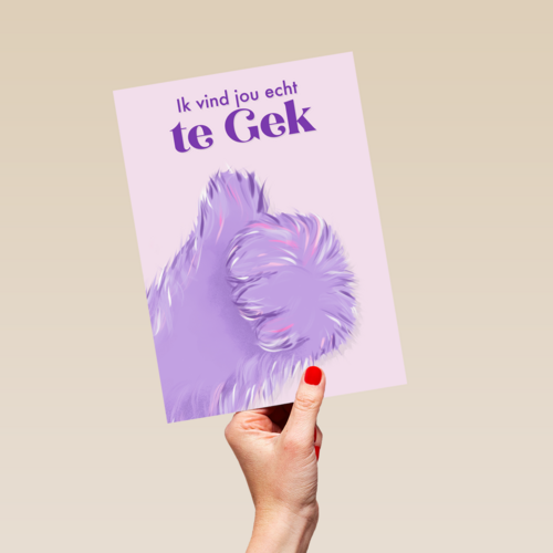 Tek gek Fluffy Hand