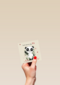 panda kaart just wanna say hi