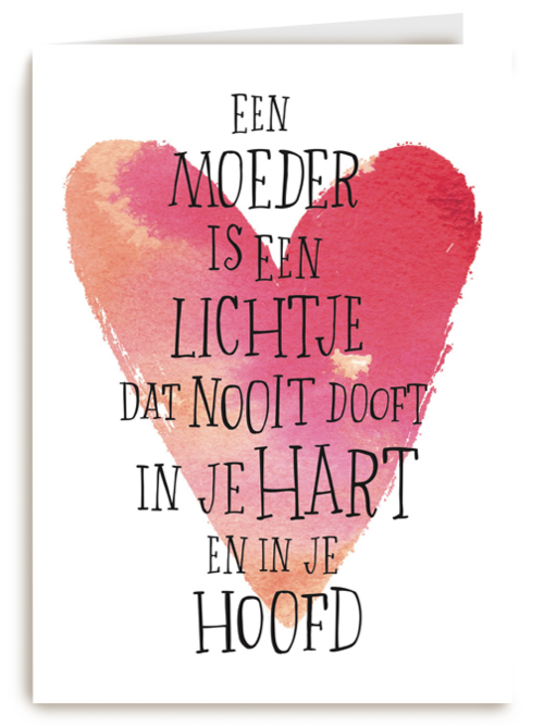 moederdag herinnering een moeder is een lichtje dat nooit dooft