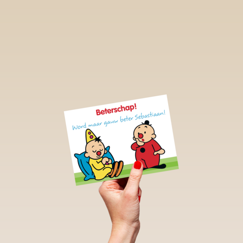 beterschapskaart met bumba