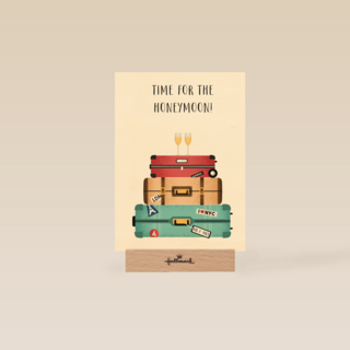 koffers voor huwelijksreis