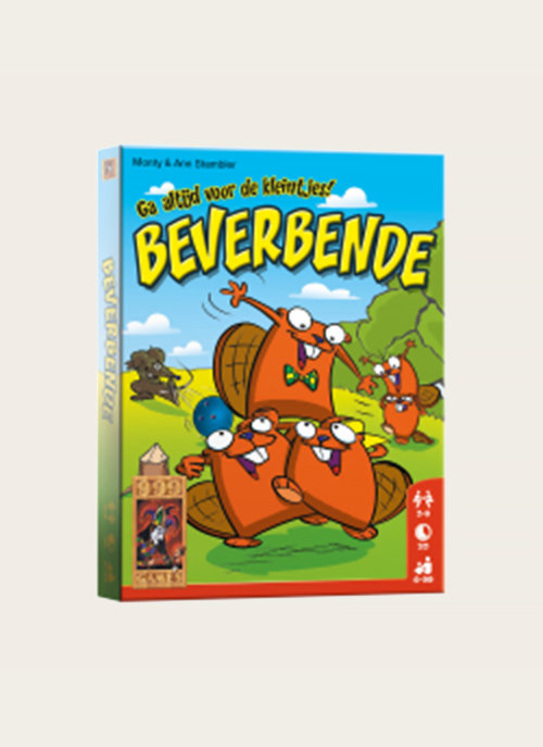 Kaartspel Beverbende Vanaf 6 Jaar | 999games Cadeau Spellen En Speelgoed |