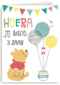 winnie the pooh hoera jij bent zoveel jaar