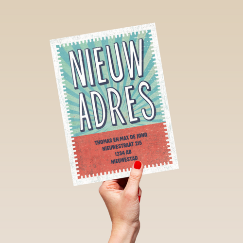 verhuizingbericht nieuw adres