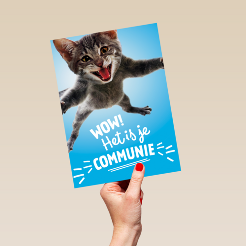 Wow het is je communie
