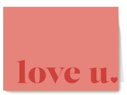 Love u hartje