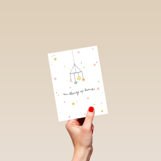 Zwangerschapsfelicitatie een kleintje op komst