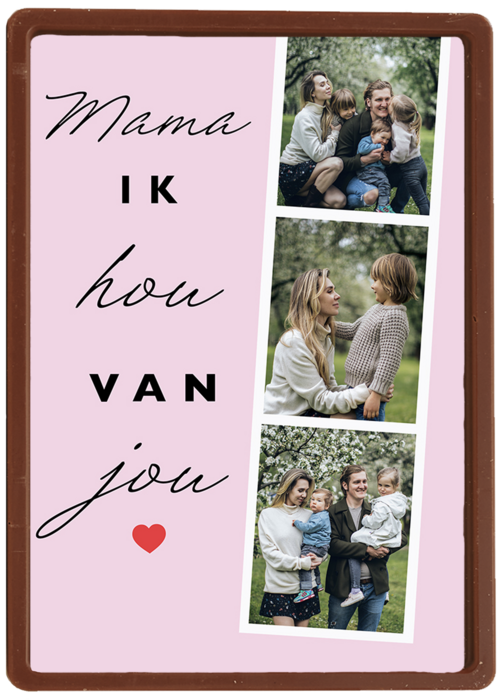 moederdag fotokaart hip mama ik hou van jou