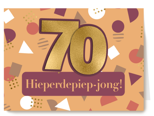 hieperdepiep jong 70 jaar