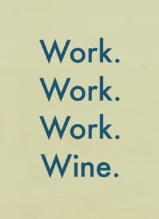 zomaar kaart work work work wine