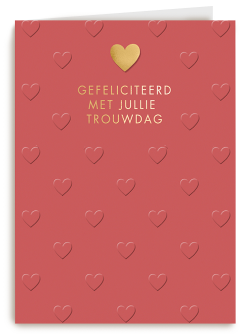 Kaart Hallmark | Felicitatie Huwelijk Huwelijksjubileum | Gefeliciteerd Met Jullie Trouwdag Harten