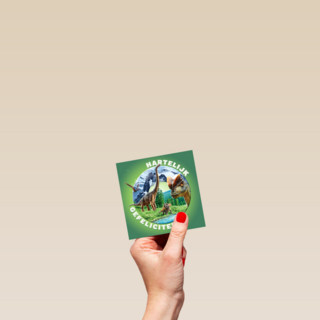 Jurassic World verjaardagskaart