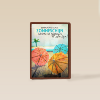 zonneschijn is het beste medicijn