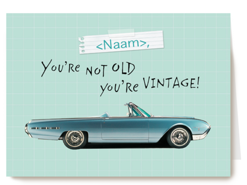 Verjaardagskaart Hallmark | Vintage