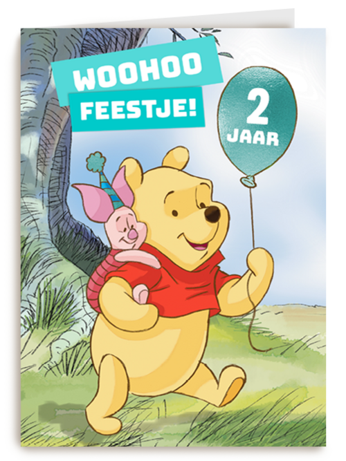Winnie de Poeh Woohoo feestje