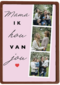 moederdag fotokaart hip mama ik hou van jou
