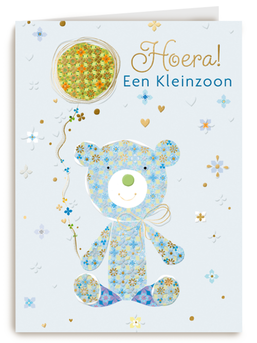 geboorte kleinzoon kaart klassiek turnowsky