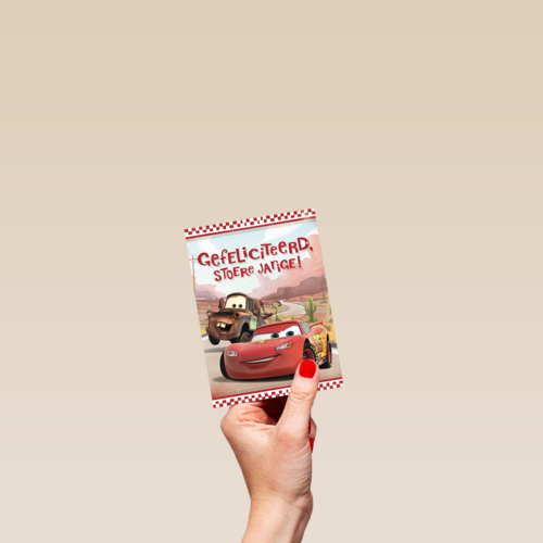 disney cars gefeliciteerd stoere jarige