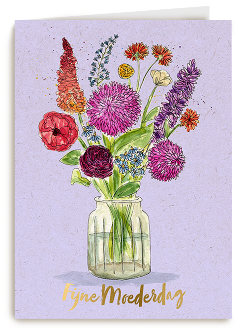 Kaart Hallmark | Moederdag | Moederdag Fijn Boeket