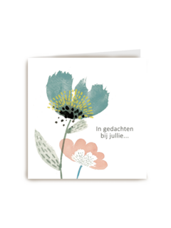 condoleance in gedachten bij jullie