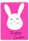 Pasen kaart Paashaas Happy Easter