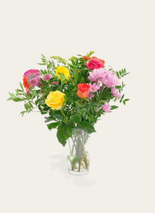 Boeket Bloemen Bonte Sparkel Cadeau Bloemen En Planten |
