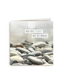 Condoleance sterkte stenen