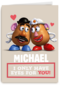 mr potatohead liefde kaart i only have eyes for you