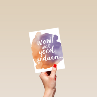 watercolor wowww wat goed gedaan