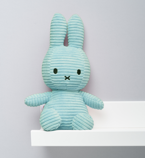 Nijntje Knuffel Turquoise Corduroy
