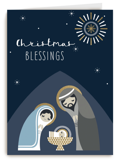 Kerststal religieus hip