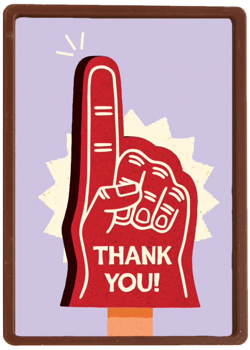 Kaart | Hallmark | Bedankt | Folio Thank You