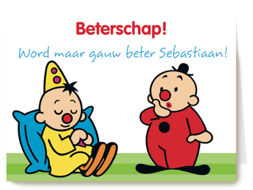 beterschapskaart met bumba