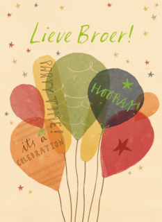 hooray party time ballonnen
