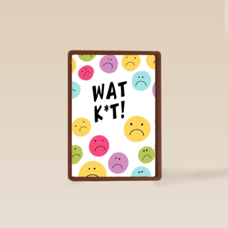 Gezakt kaart smilies