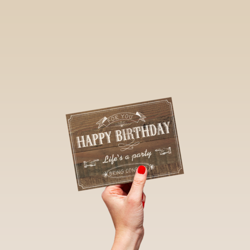 happy birthday party confetti
