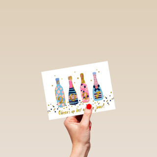Cheers Op Het Nieuwe Jaar