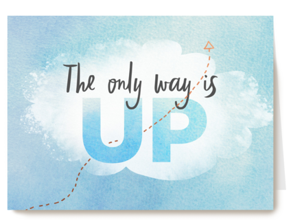 the only way is up
