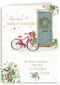 Kerstmis Fiets Met Cadeautjes