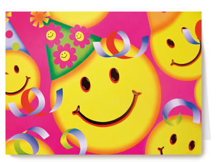 Chromazone verjaardag smiley