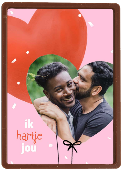 Kaart Hallmark | Liefde Valentijn | Valentijnskaart Foto Met Hart