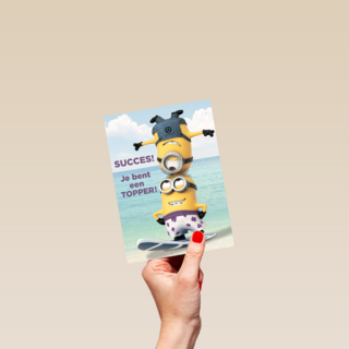 minions succes je bent een topper