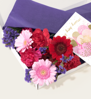Brievenbusbloemen Roze Paars Mix