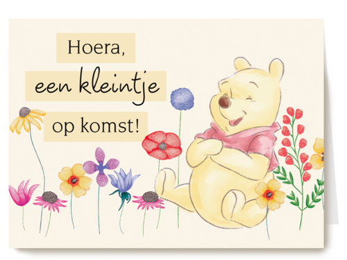 Winnie de Poeh kleintje op komst