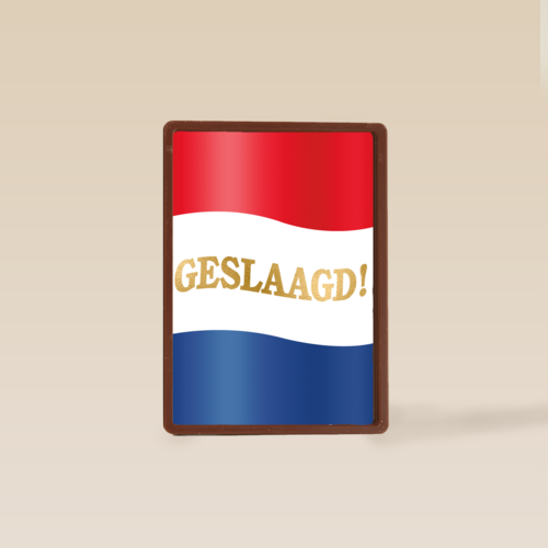 geslaagd kaart nederlandse vlag